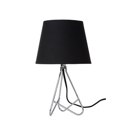 GITTA Lampe de table E14 H30cm Chrome