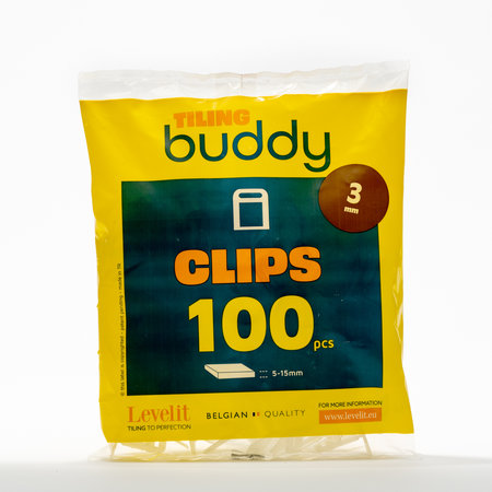 TILING BUDDY SPACER CLIP 3MM 100PC