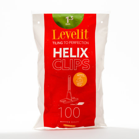 LEVELIT HELIX CLIPS 1.5MM 100ST