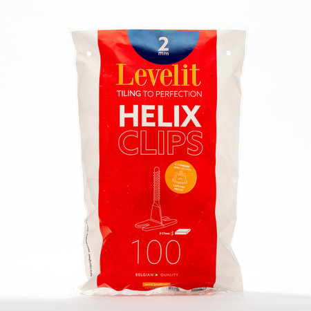 LEVELIT HELIX CLIPS 2MM 100ST