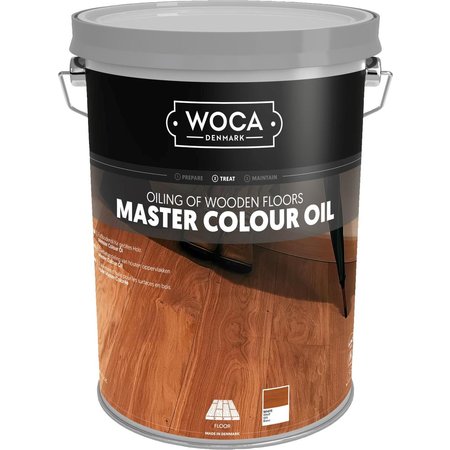WOCA MASTER FLOOR OIL - VOC FREE - WIT (7%) - 5 LITER