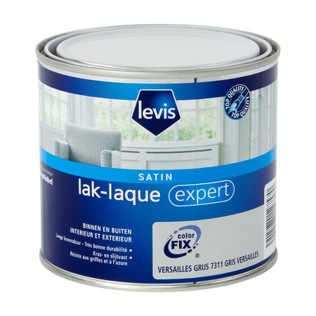 LEVIS EXPERT LAK BUITEN SATIN 0,5L VERSAILLES GRIJS 7311