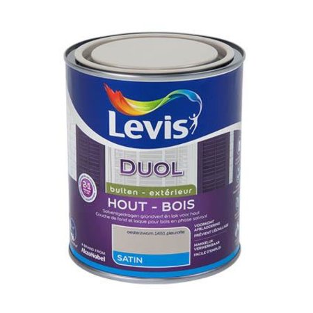 LEVIS DUOL HOUT BUITEN SATIN 0,75L OESTERZWAM 1451
