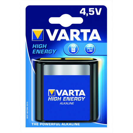 VARTA BATTERIJ HIGH ENERGY PLAT 4.5V