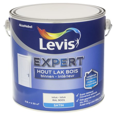 LEVIS EXPERT LAK BINNEN SATIN 2,5L LOTUS 4441