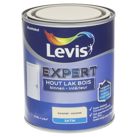 LEVIS EXPERT LAK INTÉRIEUR SATIN 0,75L CARAMEL 1372