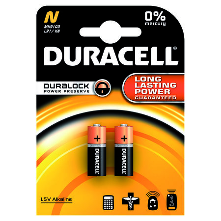 DURACELL PILE BOUTON MN9100 1.5V 2X