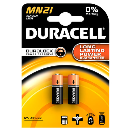 DURACELL PILE BOUTON MN21 2V 2X