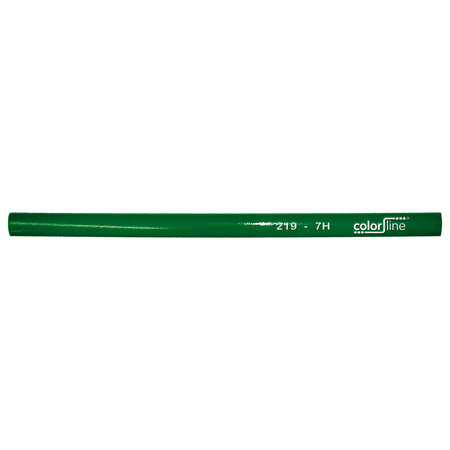 "Crayon de maçon ""PRO 201"", forme ovale, laqué vert - 30 cm - par pc"