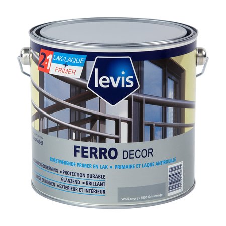 LEVIS FERRO DECOR 2,5L GRIS NUAGE 7550