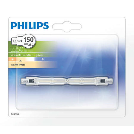 PHILIPS LAMP ECOHALO 118MM 2Y 120W R7S 230V 1BC/10
