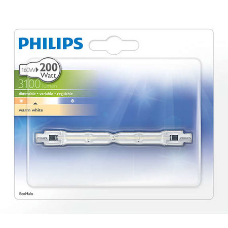PHILIPS LAMP ECOHALO 118MM 2Y 160W R7S 230V 1BC/10