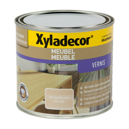 XYLADECOR VERNIS MEUBLE EXTRA MAT INCOLORE 0,5L