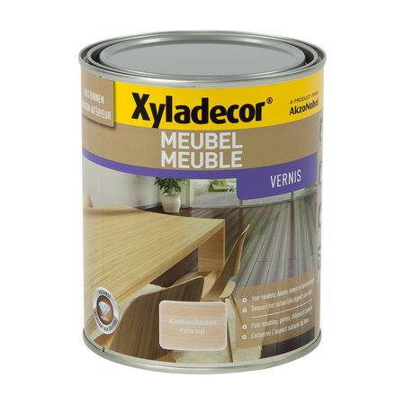 XYLADECOR VERNIS MEUBLE EXTRA MAT INCOLORE 1L