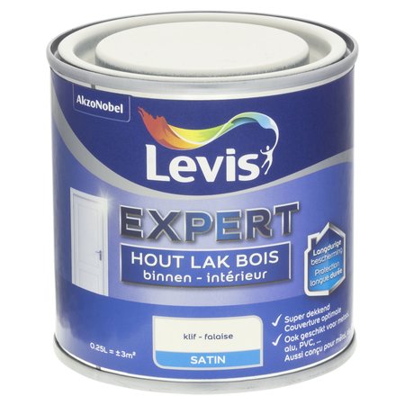 LEVIS EXPERT LAK BINNEN SATIN 0,25L KLIF 1249