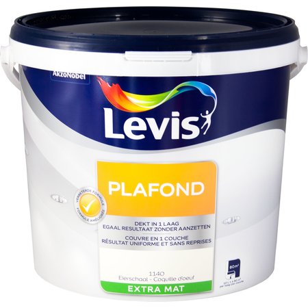 LEVIS PLAFOND 10L COQUILLE D'OEUF 1140