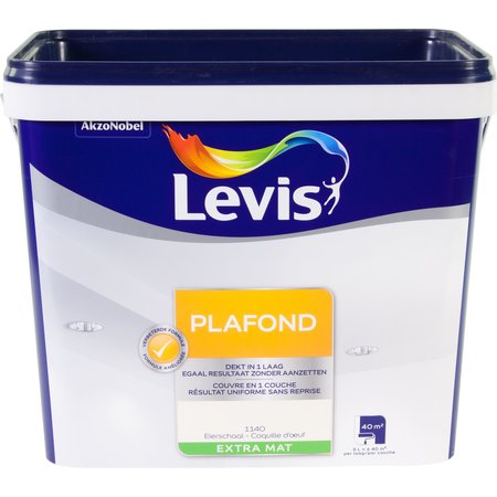 LEVIS PLAFOND 5L COQUILLE D'OEUF 1140