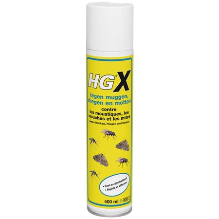 HGX contre les moustiques, les mouches et les mites