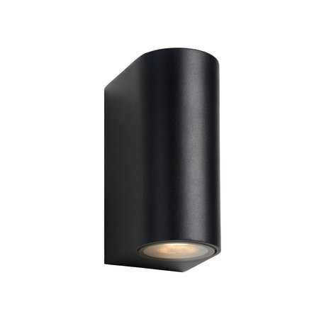 ZORA-LED Applique 2xGU10/5W W6.5 H15 L9cm Noir