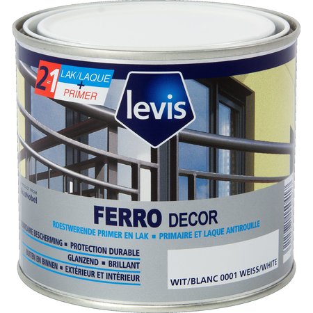LEVIS FERRO DECOR 0,5L WIT 0001