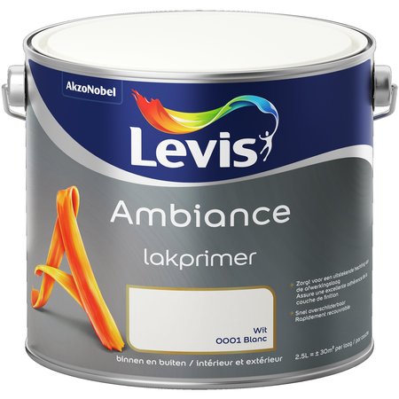 LEVIS AMBIANCE LAK PRIMER 2,5L WIT 0001