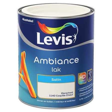 LEVIS AMBIANCE LAK SATIN 0,75L COQUILLE D'OEUF 1140